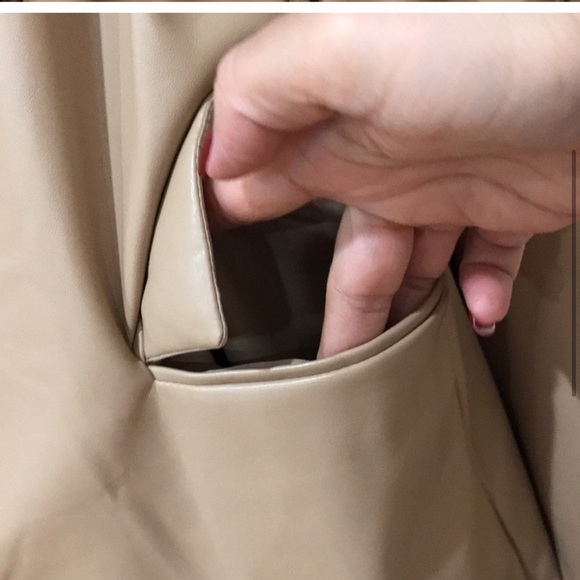 Joie faux leather blazer women’s size XL/TG - Picture 5 of 16